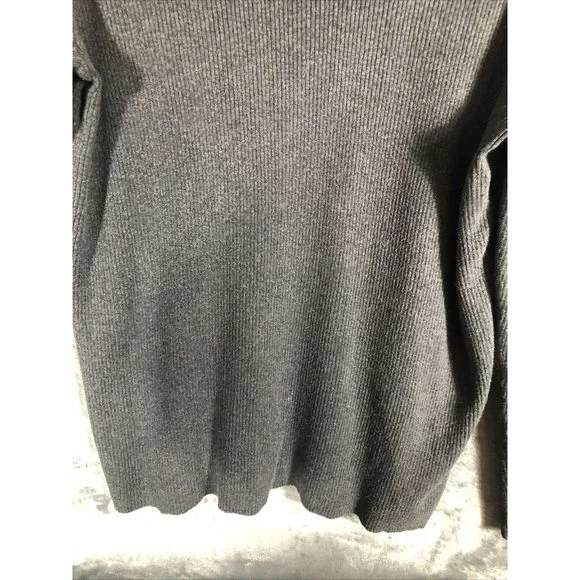 Old Navy Turtleneck Sweater Women’s Gray Adult Size Large - Picture 6 of 10